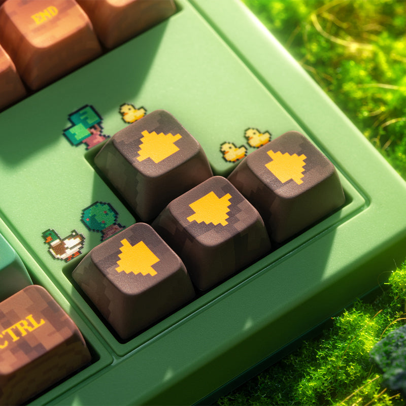 8BitDo Retro 87 Mechanical Keyboard - Forest Wonder
