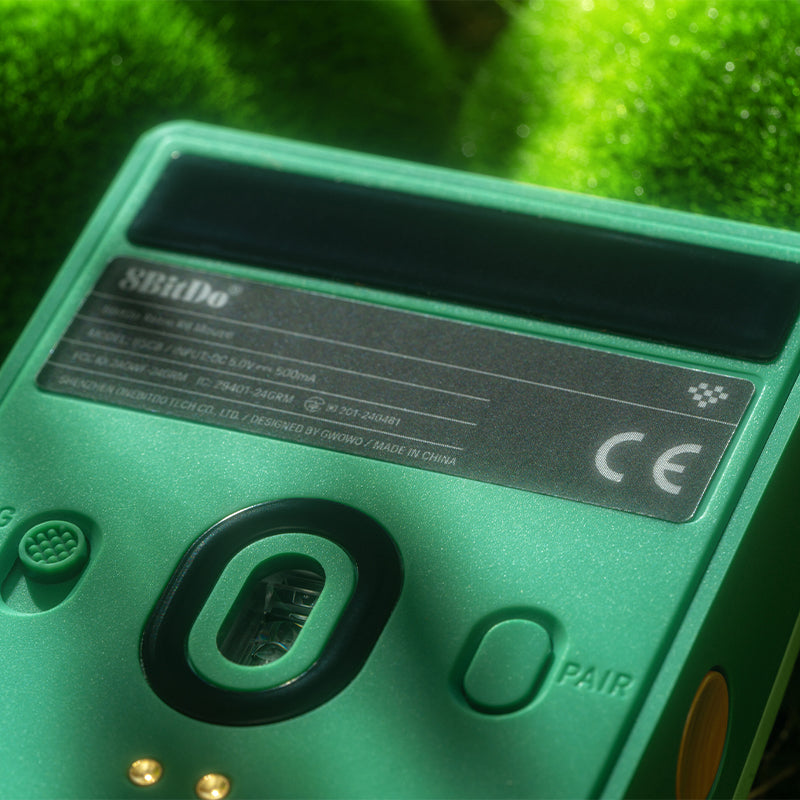 8BitDo Retro R8 Mouse - Forest Wonder